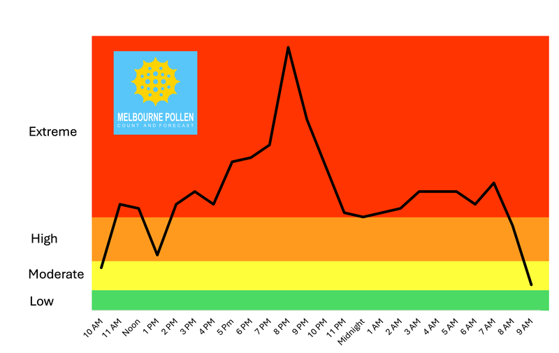 Melbourne Grass Pollen